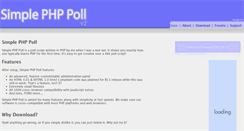 Desktop Screenshot of phppoll.org